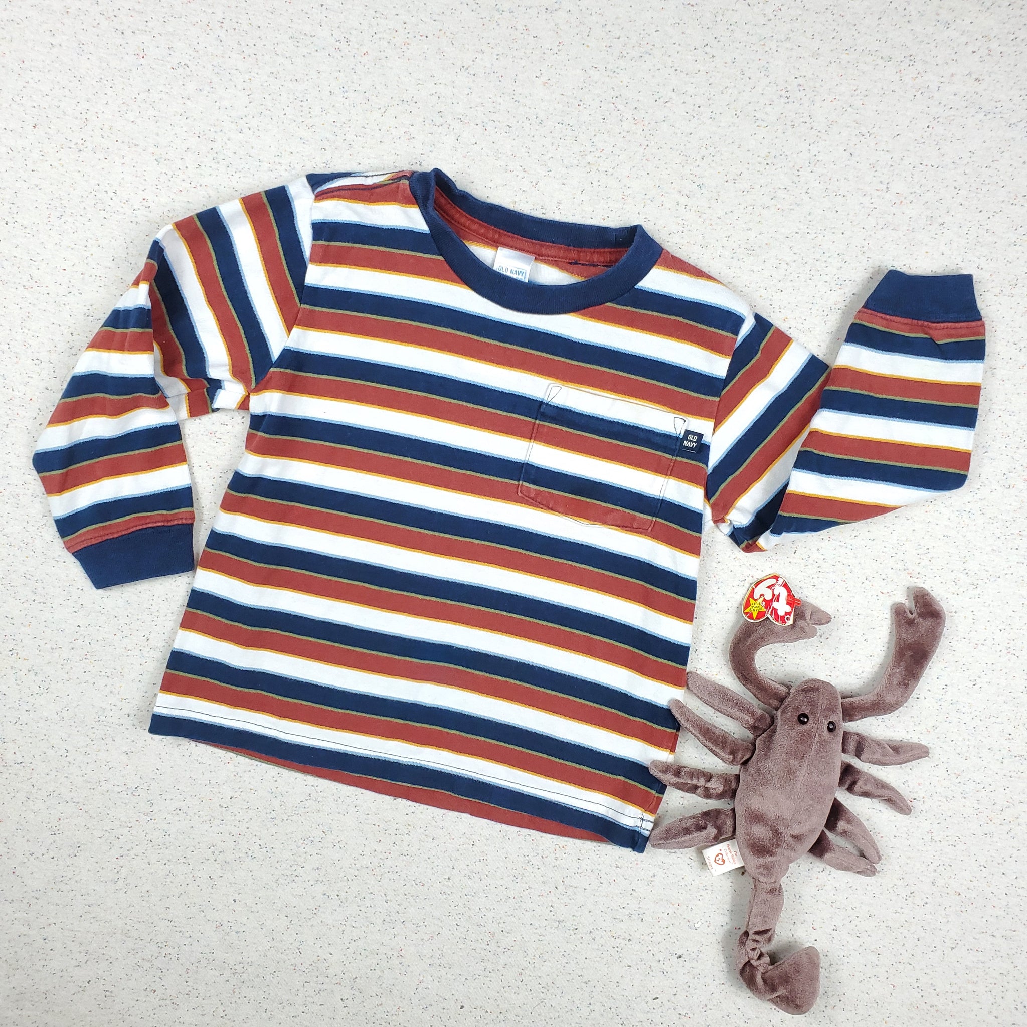 Y2k Old Navy Striped Shirt 4t – Nostalgic Baby Vintage