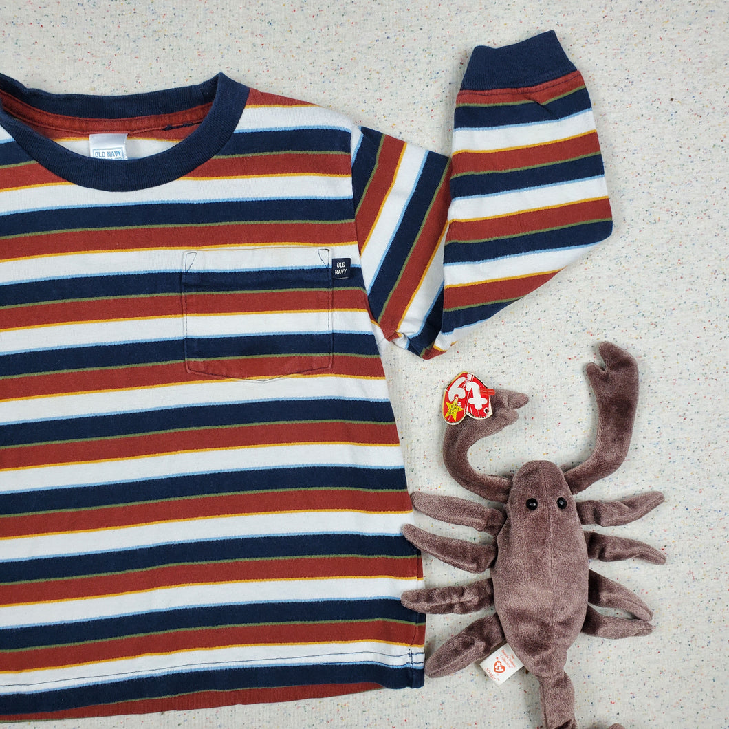 Y2k Old Navy Striped Shirt 4t