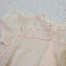 Load image into Gallery viewer, Vintage Pink Sheer Dress 12-18 months
