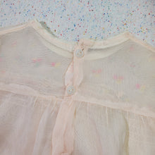 Load image into Gallery viewer, Vintage Pink Sheer Dress 12-18 months

