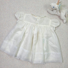Load image into Gallery viewer, Vintage Sheer White Dress 12-18 months
