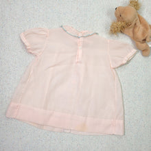 Load image into Gallery viewer, Vintage Semi-sheer Pink Dress 18 months
