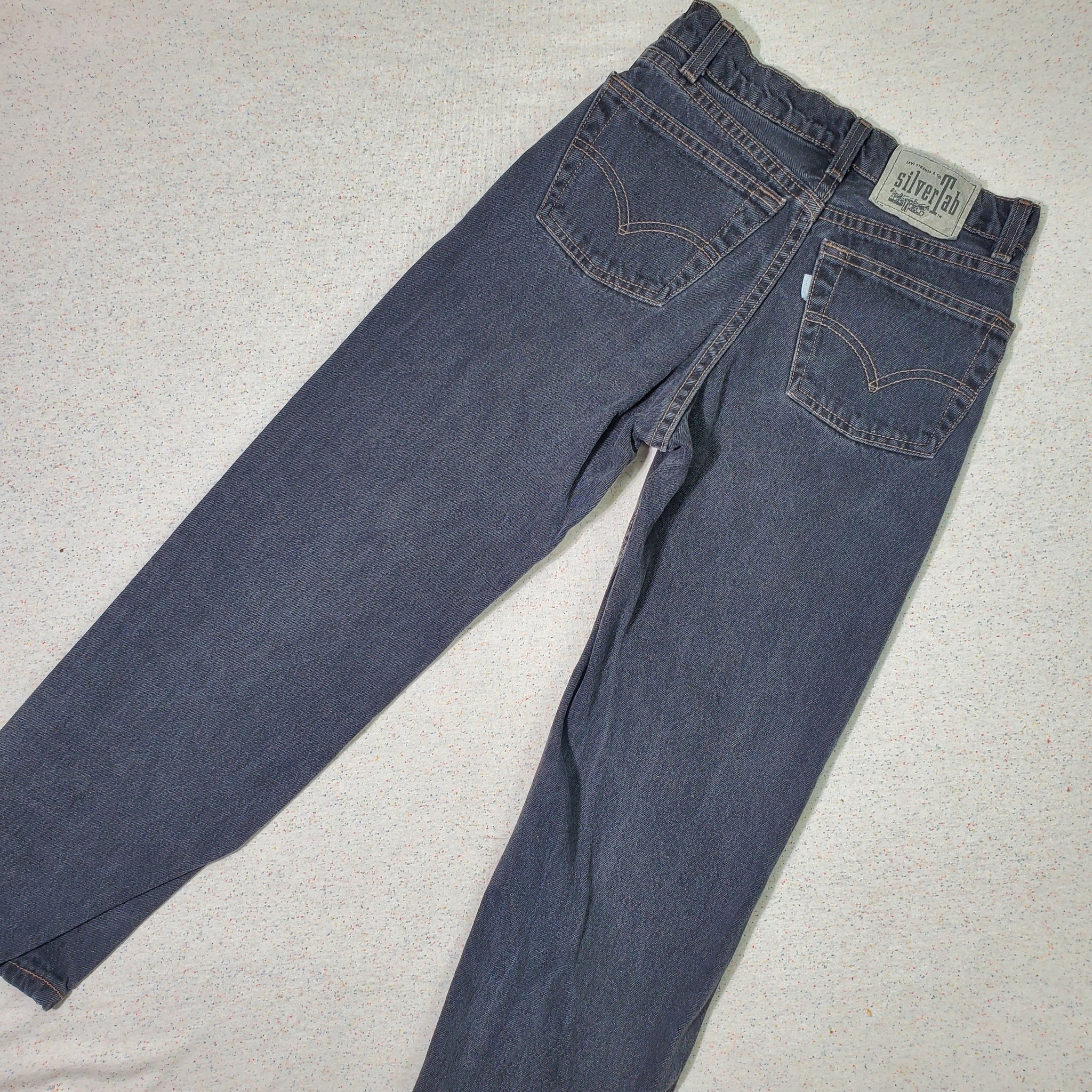 Vintage Levi's Black Silver Tab Jeans kids 12 – Nostalgic Baby Vintage
