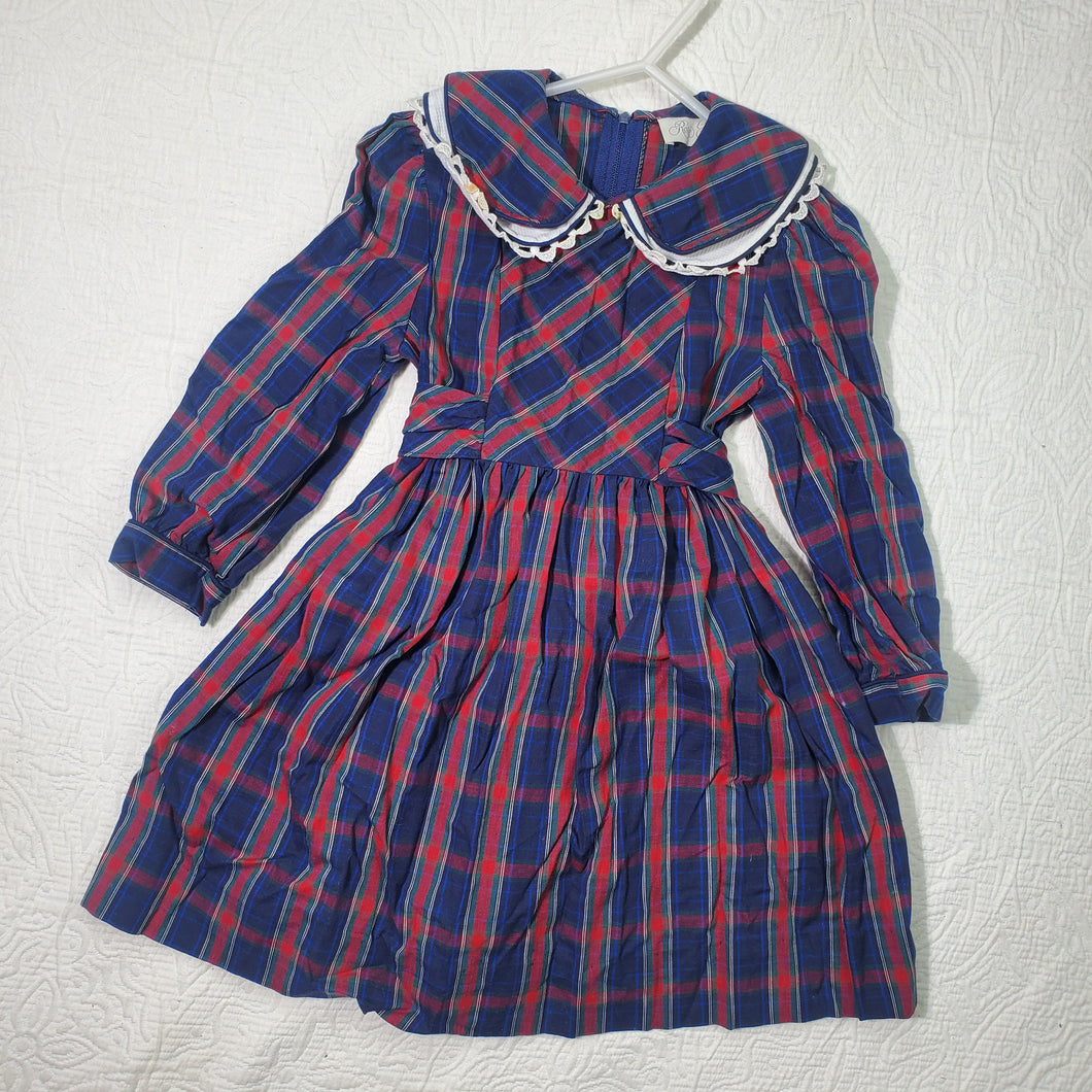 Vintage Plaid Dress 4t