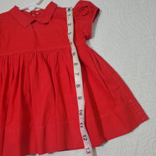Load image into Gallery viewer, Vinage Red Simple Dress 12 months
