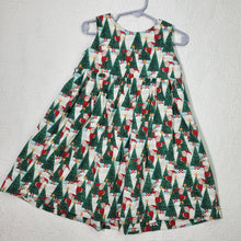 Load image into Gallery viewer, Vintage Snowman Dress Overlay 4t
