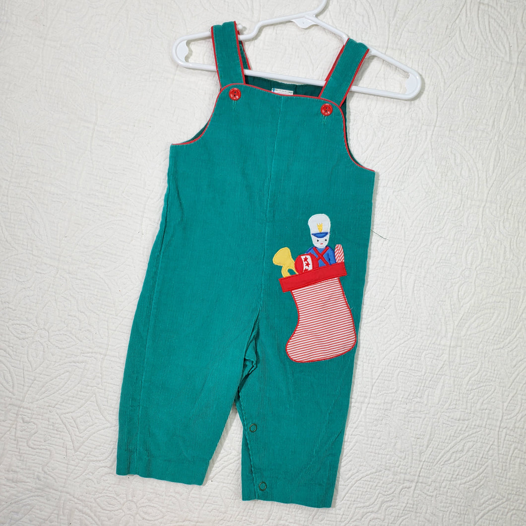 Vintage Stocking Full of Toys Pantsuit 6-9 months