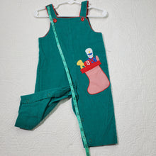 Load image into Gallery viewer, Vintage Stocking Full of Toys Pantsuit 6-9 months
