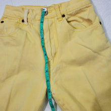 Load image into Gallery viewer, Vintage Light Yellow Jeans kids 10
