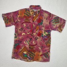 Load image into Gallery viewer, Vintage Buttonup Zodiac Shirt kids 10
