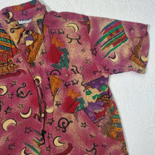 Load image into Gallery viewer, Vintage Buttonup Zodiac Shirt kids 10
