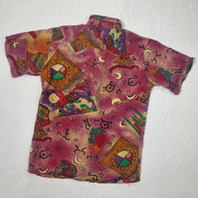 Load image into Gallery viewer, Vintage Buttonup Zodiac Shirt kids 10
