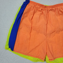 Load image into Gallery viewer, Neon Summer Swim Shorts kids 10/12
