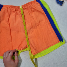 Load image into Gallery viewer, Neon Summer Swim Shorts kids 10/12
