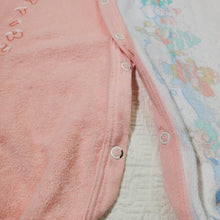 Load image into Gallery viewer, Vintage Skating Animals Terrycloth Pjs 6-9 months
