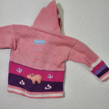Load image into Gallery viewer, Peruvian Knit Pink Sweater 2t
