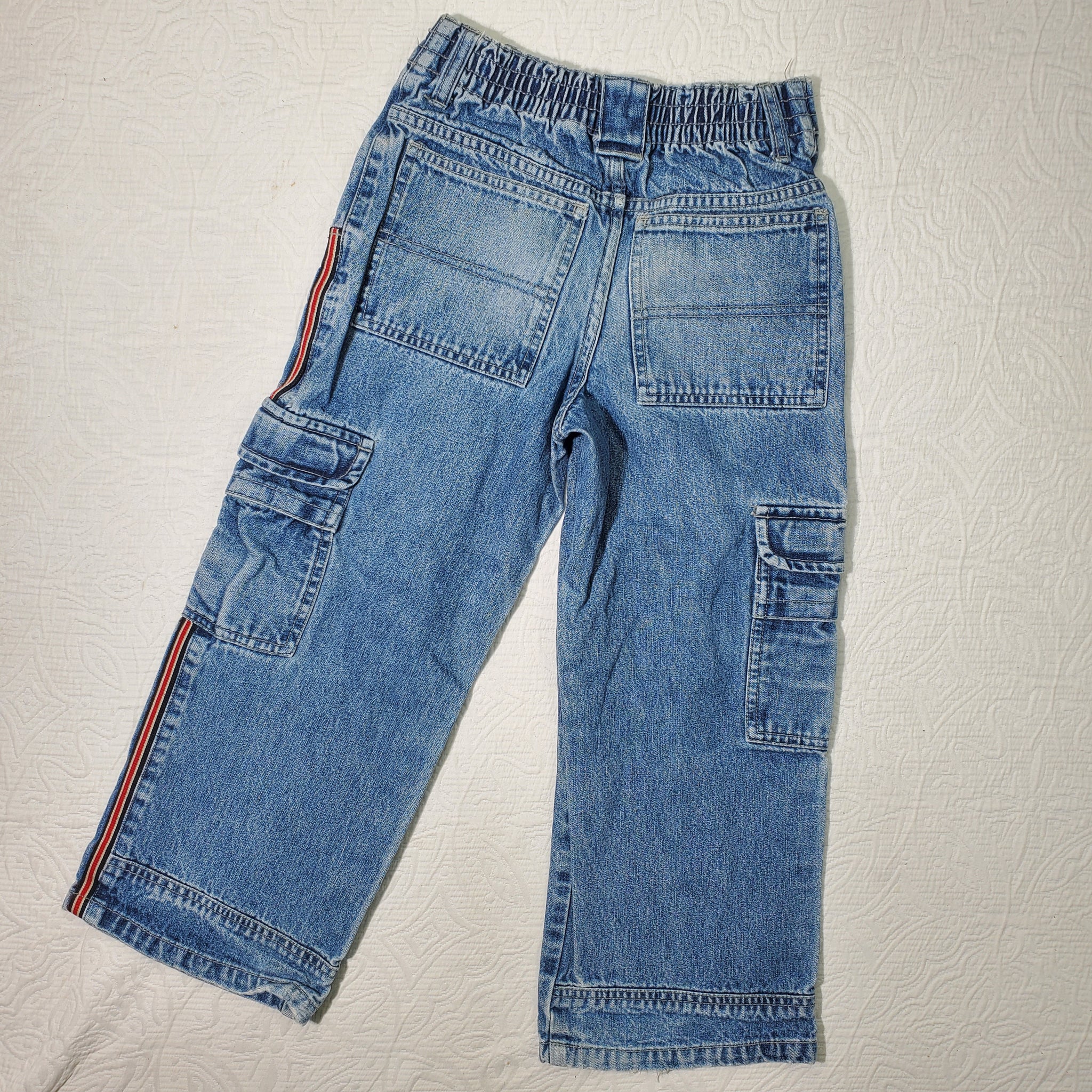 Gap Boys Baggy Jeans 6 Adjustable Denim Waist Loose Vintage