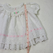 Load image into Gallery viewer, Vintage Eyelet Lace Dress 3-6 months
