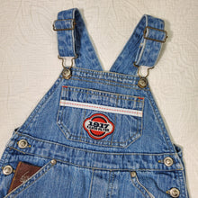 Load image into Gallery viewer, Retro Radio Flyer Wagon Overalls 18 months
