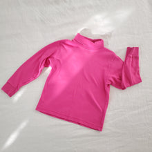 Load image into Gallery viewer, Vintage Hot Pink Turtleneck Shirt 5t
