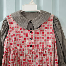 Load image into Gallery viewer, Vintage Heart Dress, Shirt, &amp; Slip Set kids 6/8
