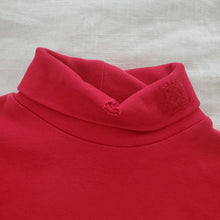 Load image into Gallery viewer, Vintage Red Turtleneck 3t *read*
