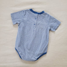 Load image into Gallery viewer, Older Reptiles Striped Onesie 18 months
