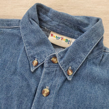 Load image into Gallery viewer, Vintage Denim Shirt 4t
