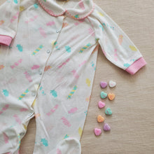 Load image into Gallery viewer, Vintage Candy Sweet Pajamas 3-6 months
