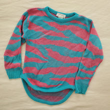 Load image into Gallery viewer, Vintage Jagged Stripe Knit Sweater kids 6
