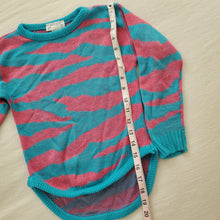 Load image into Gallery viewer, Vintage Jagged Stripe Knit Sweater kids 6
