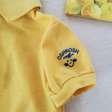 Load image into Gallery viewer, Vintage Oshkosh Yellow Shirt 6-9 months
