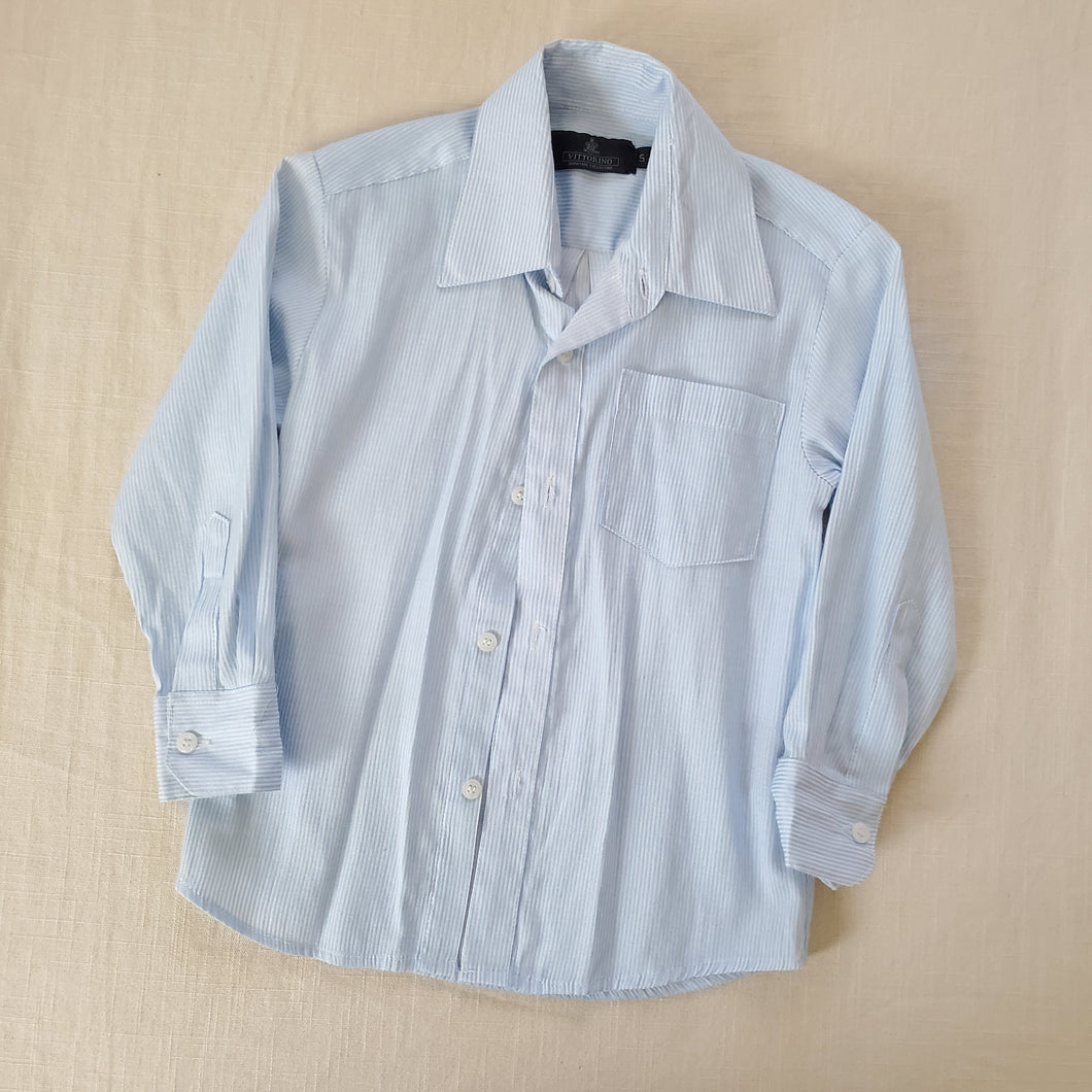 Blue Striped Buttondown Shirt 5t