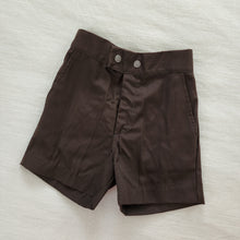 Load image into Gallery viewer, Vintage 70s Brown High Waisted Shorts 4t/5t
