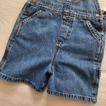 Load image into Gallery viewer, Older Faded Glory Denim Shortalls 4t
