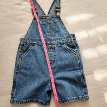 Load image into Gallery viewer, Older Faded Glory Denim Shortalls 4t
