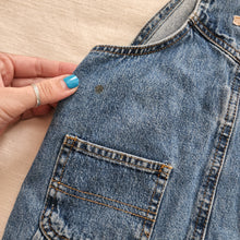 Load image into Gallery viewer, Older Faded Glory Denim Shortalls 4t
