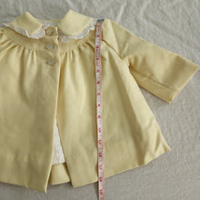 Load image into Gallery viewer, Vintage Pastel Yellow Dressy Jacket 9-12 months
