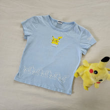 Load image into Gallery viewer, Vintage &#39;00 Pikachu Baby Tee kids 8/10
