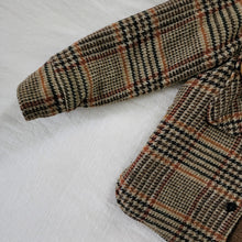 Load image into Gallery viewer, Vintage Plaid Warm Coat kids 6/8
