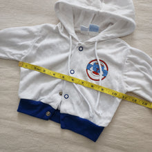 Load image into Gallery viewer, Vintage Sailor Bear Hooded Jacket 6-9 months
