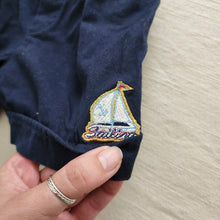 Load image into Gallery viewer, Vintage Sailor Shirt &amp; Suspender Shorts Set 24 months
