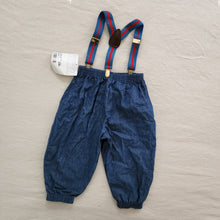 Load image into Gallery viewer, Vintagw Deadstock Suspender Jogger Pants 18-24 months
