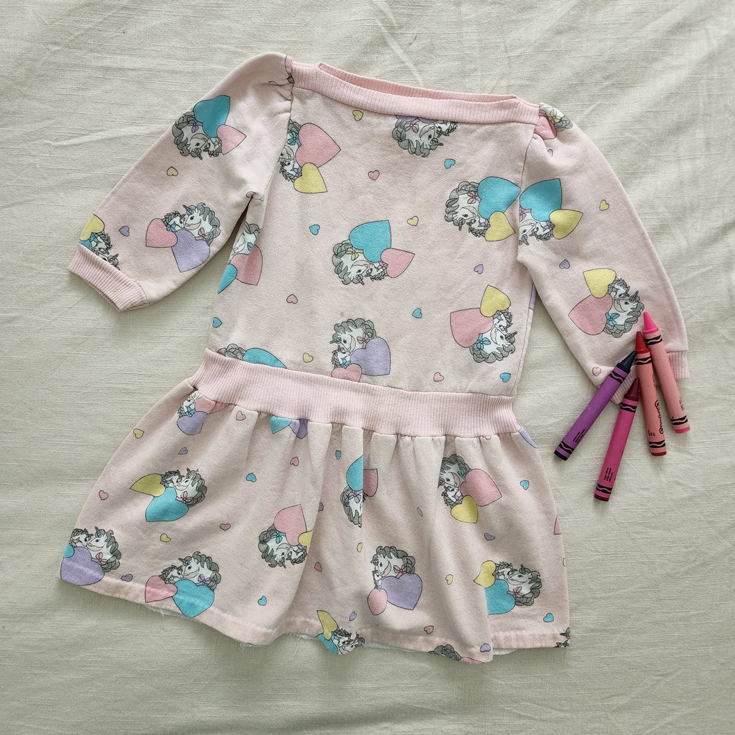 Vintage Unicorn & Baby Dress 5t/6