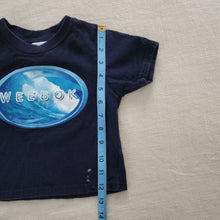 Load image into Gallery viewer, Vintage Weebok Big Wave Tee 24 months
