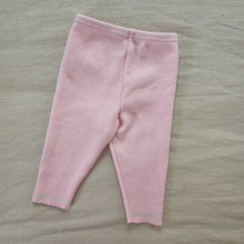 Load image into Gallery viewer, Vintage Pastel Pink Knit Pants 12 months
