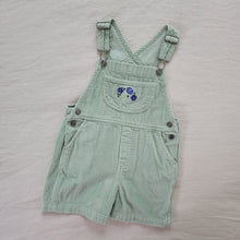 Load image into Gallery viewer, Vintage Spring Green Shortalls 5t/6

