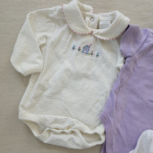 Load image into Gallery viewer, Vintage Baby Girl Onesie Bundle 3-6 months
