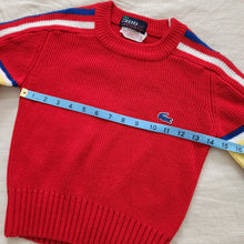 Load image into Gallery viewer, Vintage Lacoste Knit Sweater kids 8
