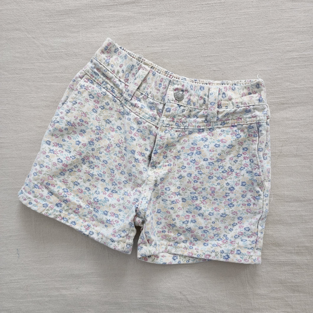 Vintage High Sierra Floral Jean Shorts kids 6x